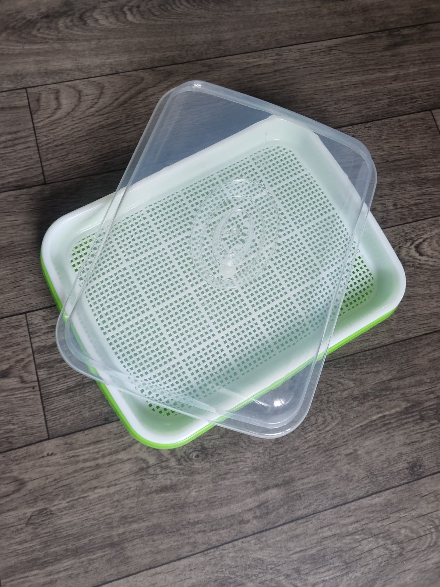 Microgreen Growing Trays 3pc Sets - Soil Free - Easy Grow