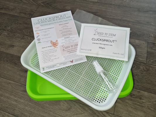 CluckSprout™ Chicken Microgreens