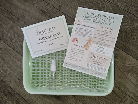NibbleSprout™ Rabbit & Guinea Pig Microgreen Kit